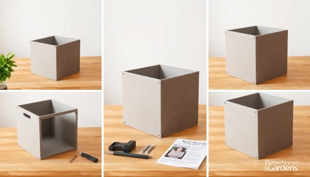 Better Homes and Gardens Storage Cubes Assembly