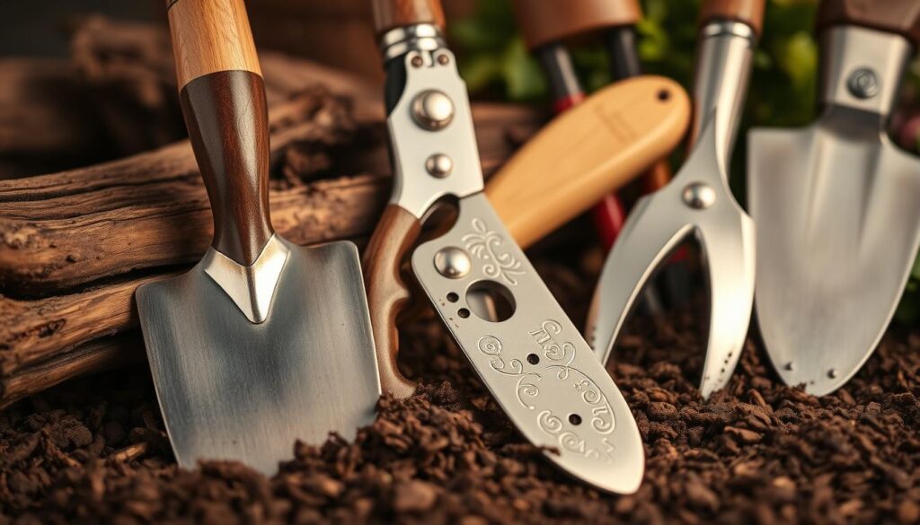 Garden Hand Tools for Digging and Planting