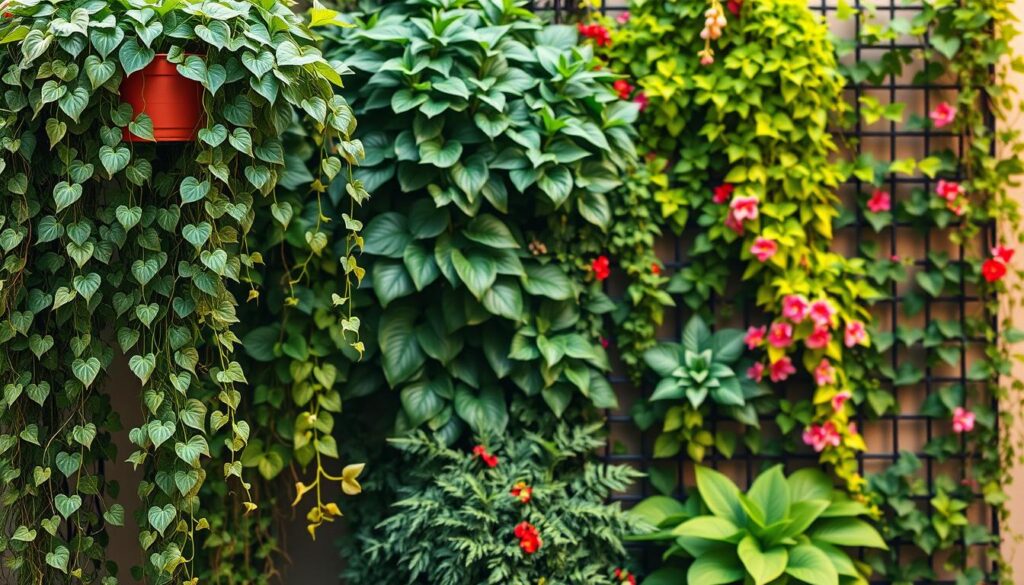 Vertical Garden Plant Selection