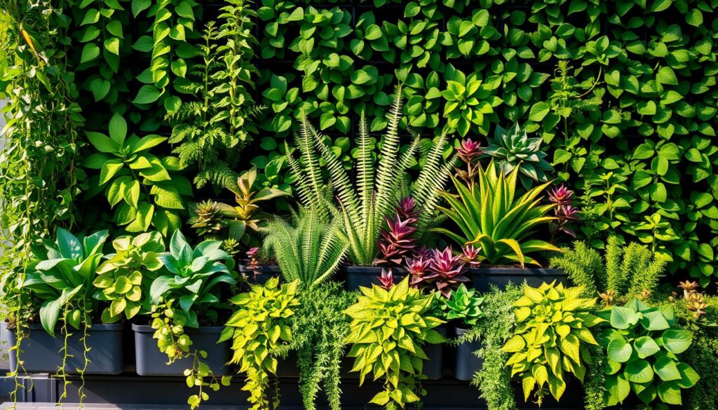 Vertical Garden Plant Varieties