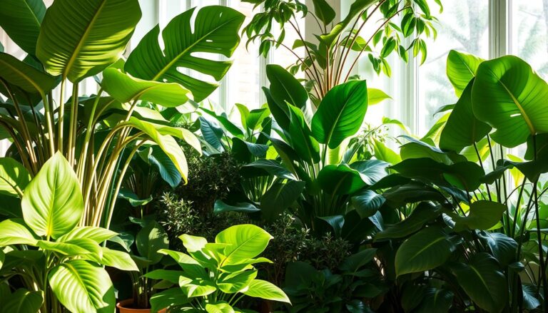 big leaf indoor plants