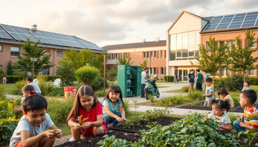 carbon footprint in school