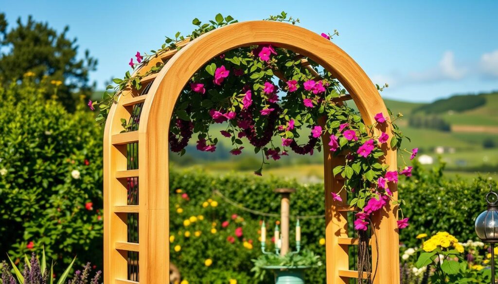 easy garden arch diy