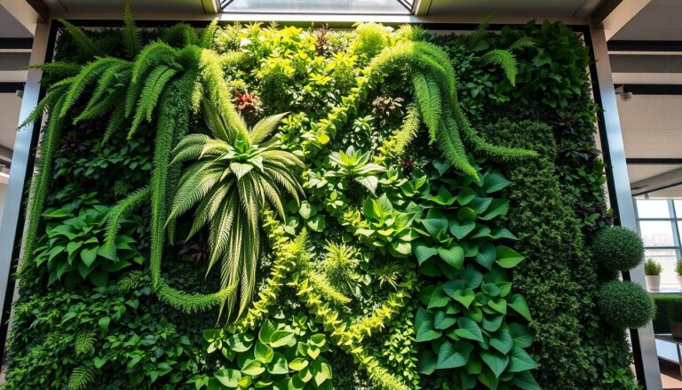 fake plant wall