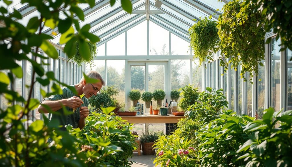 greenhouse maintenance