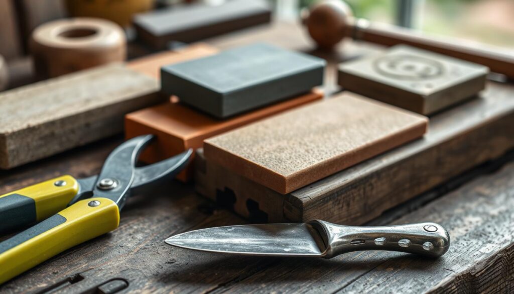 sharpening stones for garden tools