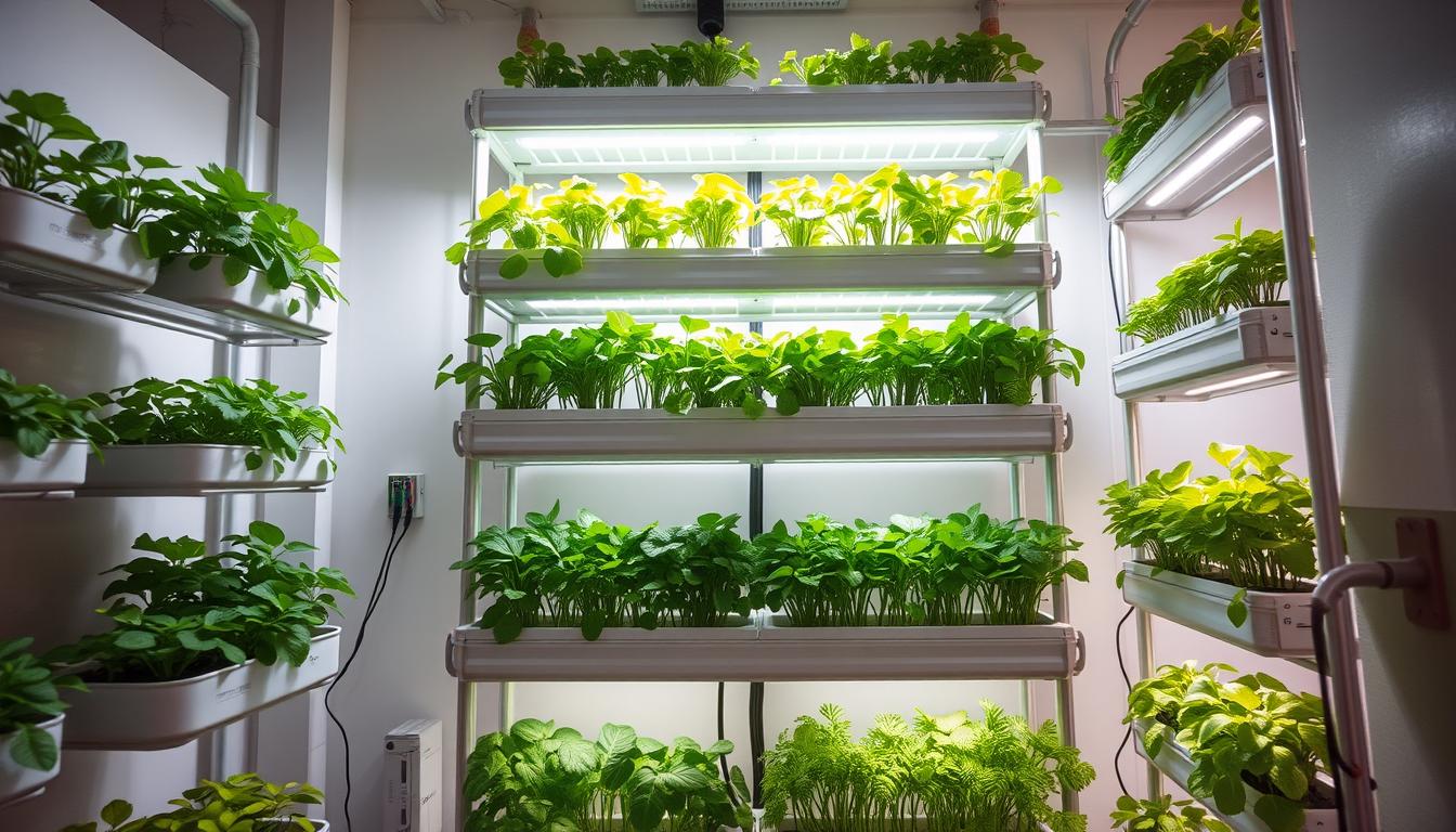 vertical hydroponic garden