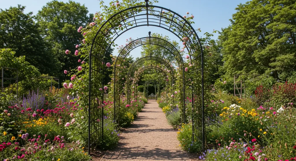 garden arch trellis metal