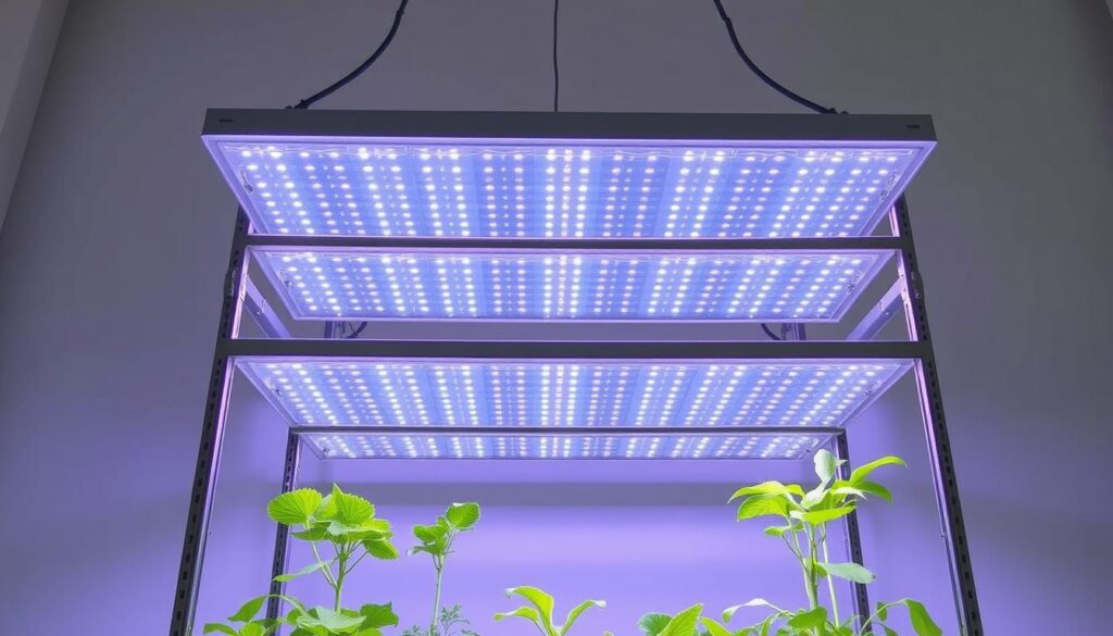 grow light installation