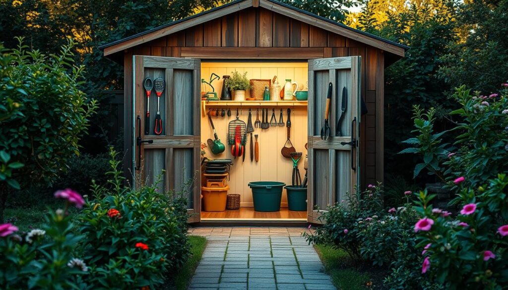 tool storage shed